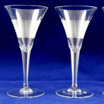 Čtyři likérové skleničky Čtyři likérové skleničky