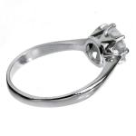 Zlatý prsten s briliantem Zlatý prsten s briliantem