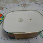 Art deco ručně malovaná dóza - Terra, Teplice Art deco ručně malovaná dóza - Terra, Teplice