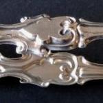 Postříbřené kleštičky z období biedermeier Postříbřené kleštičky z období biedermeier