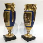 Párové porcelánové vázy Párové porcelánové vázy