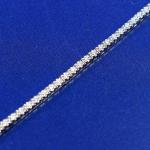 Zlatý tenisový náramek s brilianty, 1960 Zlatý tenisový náramek s brilianty, 1960