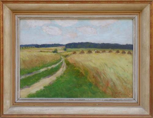 Adolf Tužínský/Tužina - Cestou na žně Adolf Tužínský/Tužina - Cestou na žně