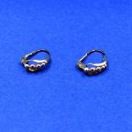 Zlaté náušnice, Au 585/1000/1,80 g Zlaté náušnice, Au 585/1000/1,80 g