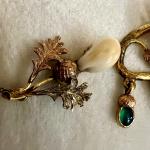 Zlatý náhrdelník - myslivecký motiv Zlatý náhrdelník - myslivecký motiv