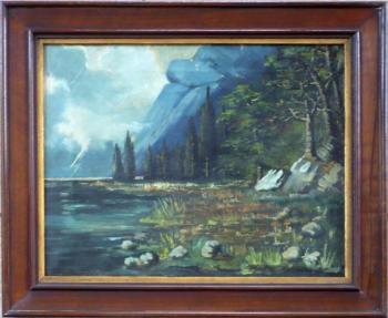 Bouře nad jezerem Bouře nad jezerem