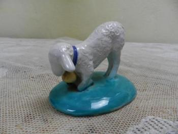 Keramická soška, ovečka - Max Lauger, Německo Keramická soška, ovečka - Max Lauger, Německo