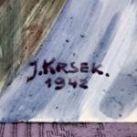 Krsek J. : Praha, dat. 1942 Krsek J. : Praha, dat. 1942