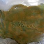 Secesní figurální miska, signováno - Royal Dux   Secesní figurální miska, signováno - Royal Dux