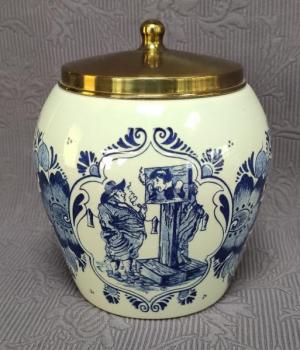 Dóza na tabák, zn. Delfts Dóza na tabák, zn. Delfts