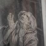 Mědirytina z 18. století „Tchyně” Mědirytina z 18. století „Tchyně”