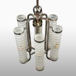 Velký niklový lustr – Bauhaus, 1930 Velký niklový lustr – Bauhaus, 1930