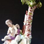 Alegorie umění - malířství, porcelánové sousoší Alegorie umění - malířství, porcelánové sousoší