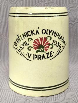 Korbel - III. Dělnická olympiáda v Praze 1934 Korbel - III. Dělnická olympiáda v Praze 1934