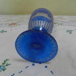 Modrý lázeňský Pohár Teplitz Teplice Modrý lázeňský Pohár Teplitz Teplice