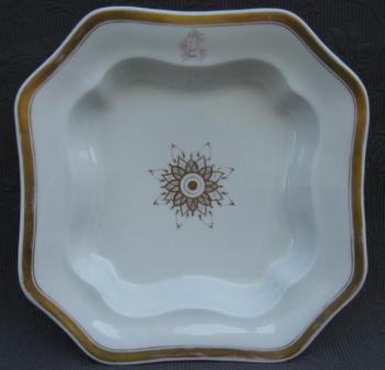 Mísa s monogramem CA / AC, zn. Loket Mísa s monogramem CA / AC, zn. Loket