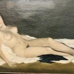 Karel Skála – Ležící dívka – akt Karel Skála – Ležící dívka – akt