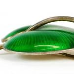 Stříbrná souprava, Brož a náušnice Stříbrná souprava, Brož a náušnice