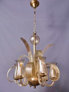 Luxusní skleněný lustr „Vltava“ – Preciosa Luxusní skleněný lustr „Vltava“ – Preciosa