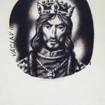 Vojtěch Cinybulk - Čeští panovníci, PF 1978, PF 19 Vojtěch Cinybulk - Čeští panovníci, PF 1978, PF 19