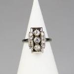 Art deco zlatý prsten Art deco zlatý prsten