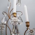 Nástěnné lampy na svíčky 19. století Nástěnné lampy na svíčky 19. století