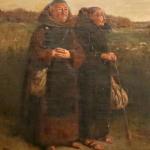 Mniši na procházce. Olej 87 X 122,5 cm Mniši na procházce. Olej 87 X 122,5 cm