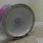 Růžová porcelánová váza v empírovém stylu - 19.st. Růžová porcelánová váza v empírovém stylu - 19.st.