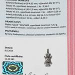 Zlatý přívěsek s diamanty 0,94 ct (výjimečně bílý) Zlatý přívěsek s diamanty 0,94 ct (výjimečně bílý)