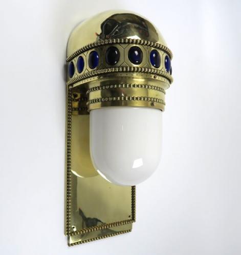 Secesní nástěnné světlo, 1910, Čechy Secesní nástěnné světlo, 1910, Čechy