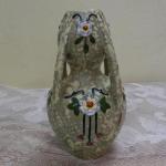 Secesní párové vázy - Royal Dux, značeno Secesní párové vázy - Royal Dux, značeno