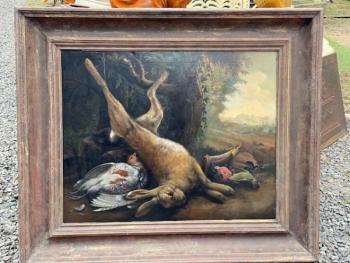 Zátiší s loveckým motivem  Zátiší s loveckým motivem