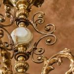 Stylový lustr s onyxem Stylový lustr s onyxem