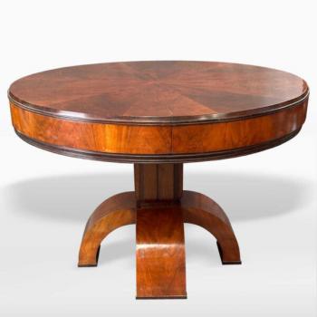 Jídelní kulatý stůl Art Deco Jídelní kulatý stůl Art Deco