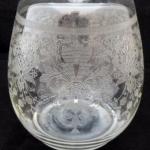 Karafa s leptaným dekorem Karafa s leptaným dekorem