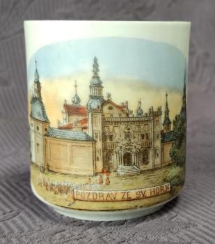 Hrnek - Pozdrav ze Sv. Hory ( Svatá Hora )  Hrnek - Pozdrav ze Sv. Hory ( Svatá Hora )
