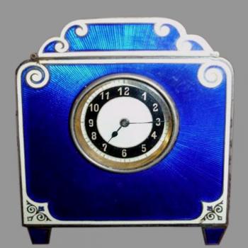 Stolní hodiny - smalt Stolní hodiny - smalt