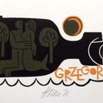 Miroslav Houra - 3 x Exlibris, PF 1977, PF 1979 Miroslav Houra - 3 x Exlibris, PF 1977, PF 1979