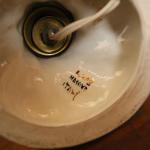 Italská porcelánová lampička V 68 cm Italská porcelánová lampička V 68 cm