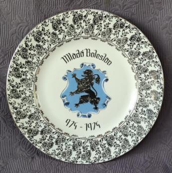 Talíř - Mladá Boleslav 974-1974, zn Pirkenhammer Talíř - Mladá Boleslav 974-1974, zn Pirkenhammer