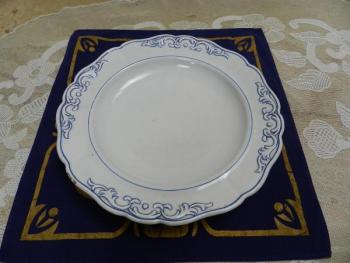 Obří kameninový talíř - Hardtmuth Wien Obří kameninový talíř - Hardtmuth Wien