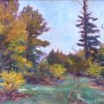 Václav Příhoda - Podzim na okraji lesa s pěšinou Václav Příhoda - Podzim na okraji lesa s pěšinou