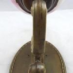 Mosazná lampička na zeď Mosazná lampička na zeď