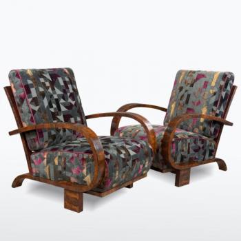 Párová křesla Art-Deco Párová křesla Art-Deco