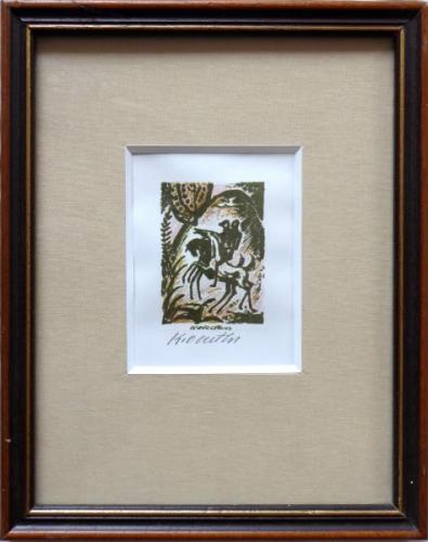 Karel Oberthor - Jezdci na koních Karel Oberthor - Jezdci na koních