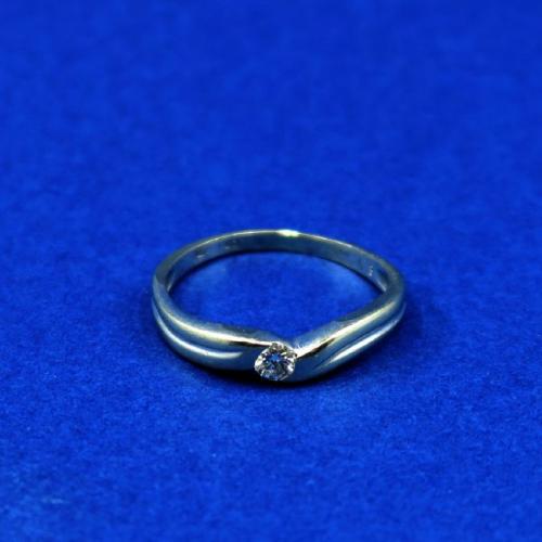 Au 585/1000/1,35 g/0,08 ct (G-H/Si) Au 585/1000/1,35 g/0,08 ct (G-H/Si)