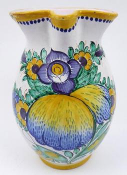 Vyšší pyskatý džbán s květy - Tupesy, Slovácko Vyšší pyskatý džbán s květy - Tupesy, Slovácko