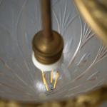 Starožitný secesní lustr Starožitný secesní lustr