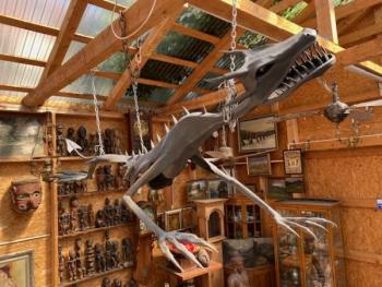 Železná socha draka  Železná socha draka