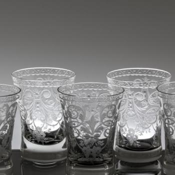 Sada 6 odlivek -Lobmeyr Sada 6 odlivek -Lobmeyr